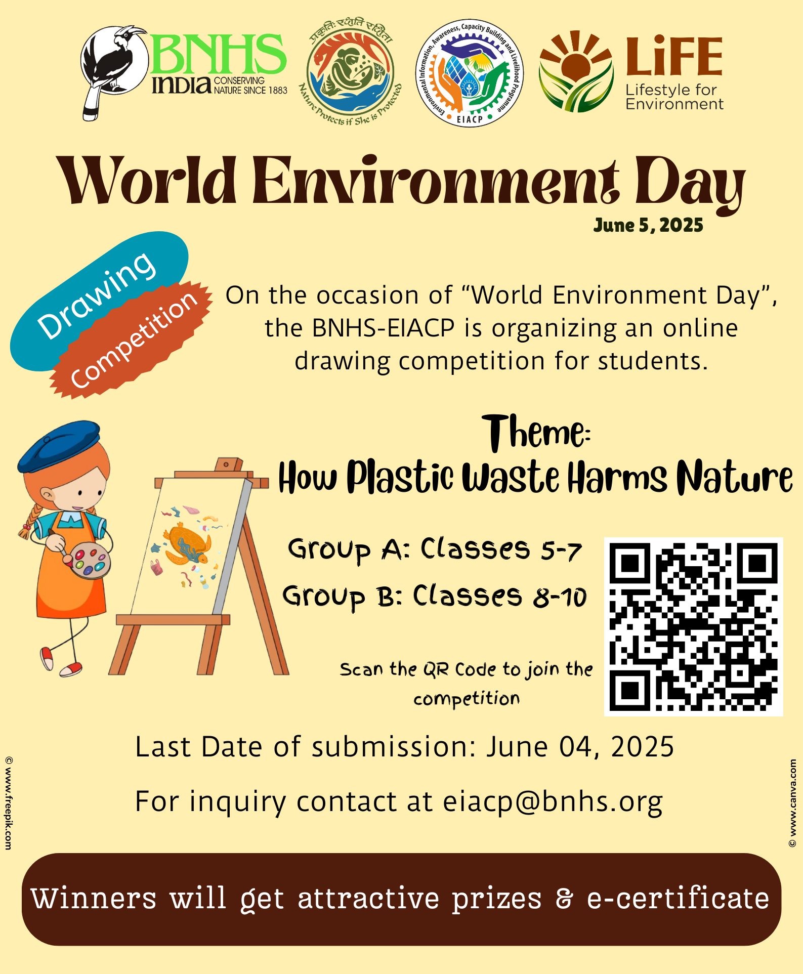 Online Drawing Competition - BNHS-EIACP